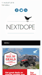 Mobile Screenshot of nextdope.com